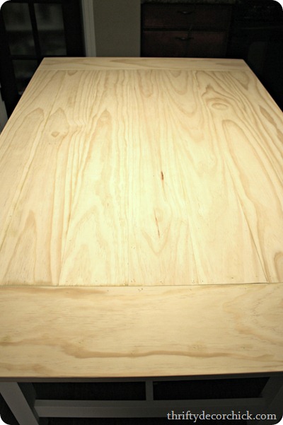 DIY farmhouse table