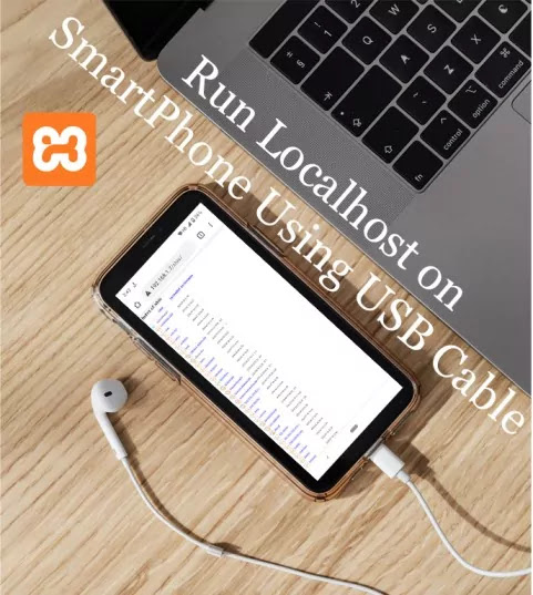 run localhost on your smartphone using usb cable