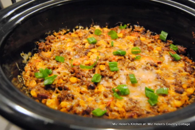 Slow Cooker Tamale Pie at Miz Helen's Country Cottage