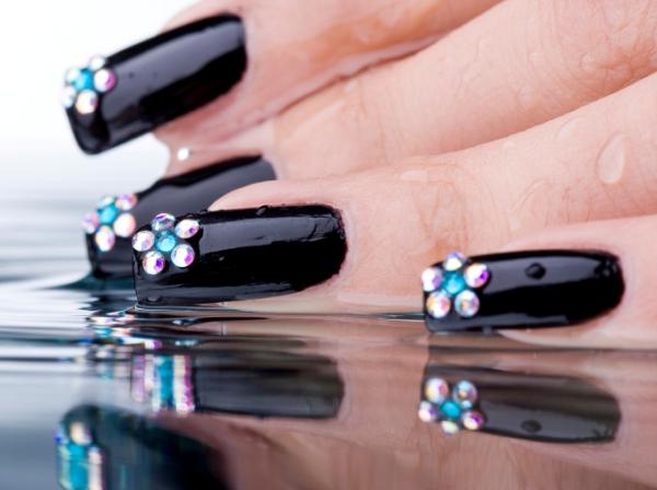 black nail designs  news