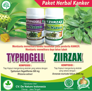 Jual Paket Obat Kanker Herbal De Nature Untuk Pria dan Wanita