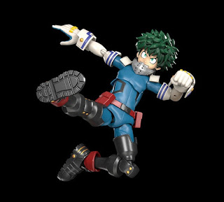 MODEROID Izuku Midoriya y Katsuki Bakugo de My Hero Academia.