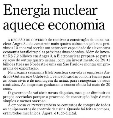 Angra 3 Nuclear Energy