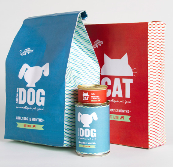 Dog Cat Food Package