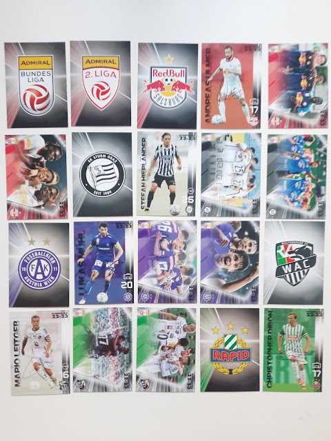 Swap stickers, checklist and photos for album Panini Österreichische  Fußball Bundesliga 2022-2023 