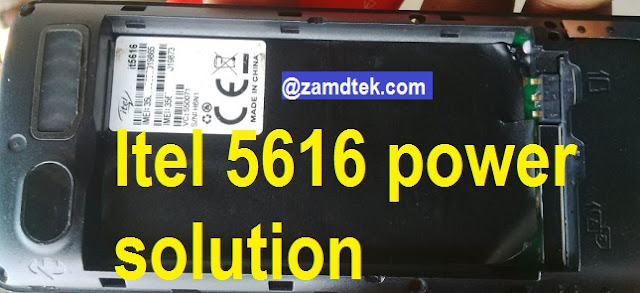 Itel 5616 power solution.