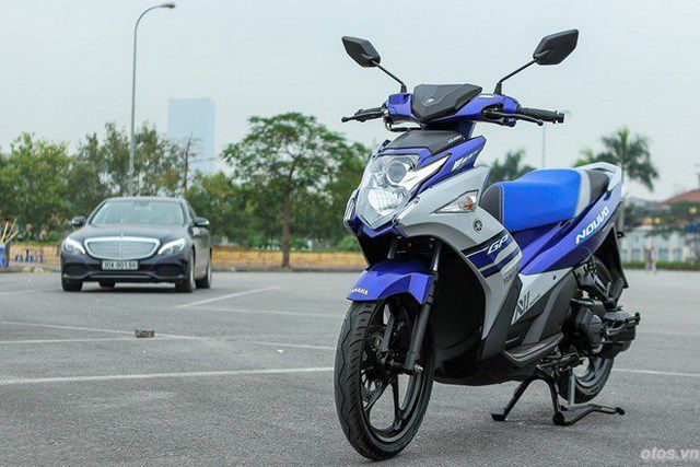 Xe Yamaha Nouvo GP 2016 thay áo mới