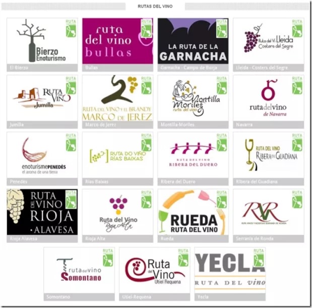 logos rutas del vino