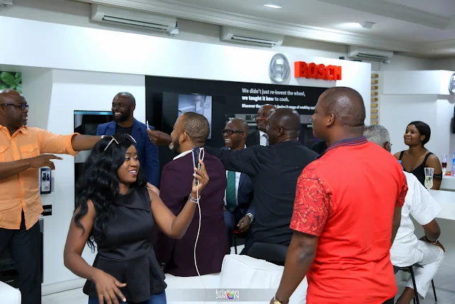 Mr. P (Psquare), Omoni Onoli, Nikki Laoye, Tosyn Bucknor and more turn up for Pedini Kitchen Hangout