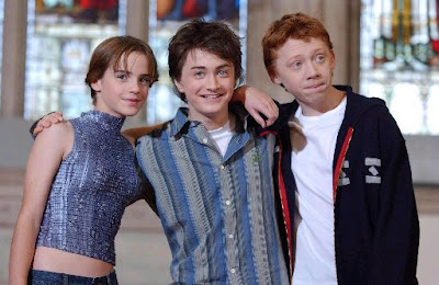 Daniel Radcliffe, Rupert Grint, Emma Watson 