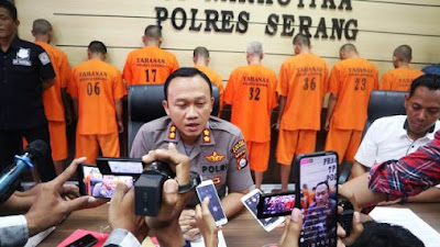 Berhasil Amankan 8 Tersangka Penyalahgunaan Narkoba di Bulan Agustus 2019, Ini Kata Kapolres Serang