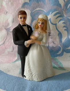 vintage cake topper