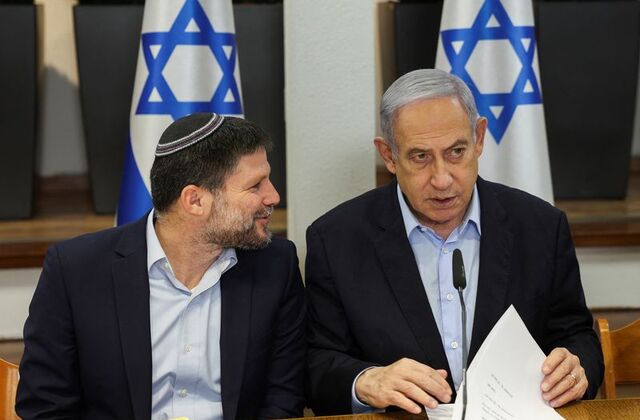 Top Israeli ministers reject Palestinian statehood as part of post war plan