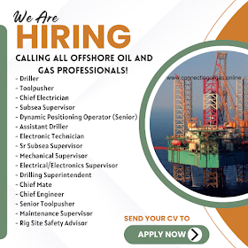  Calling All Offshore Oil and Gas Professionals!