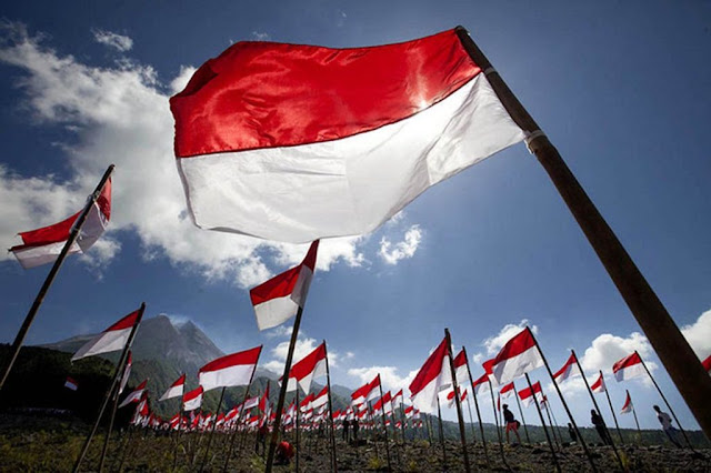 gambar bendera indonesia paling keren