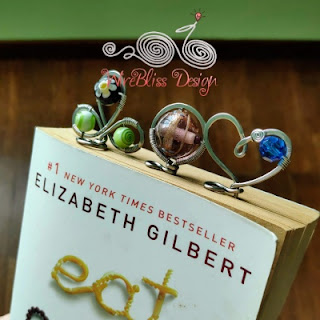 Wire Wrapped bookmarks by WireBliss