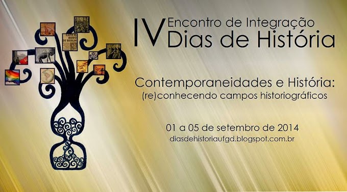 Vem aí o IV Encontro de Integração "Dias de História"