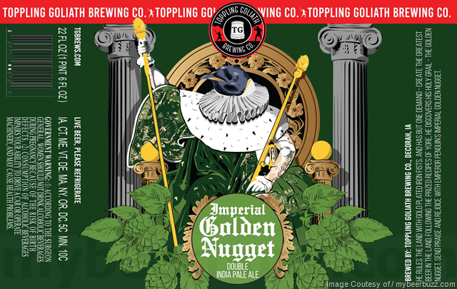 Topplin Goliath Imperial Golden Nugget