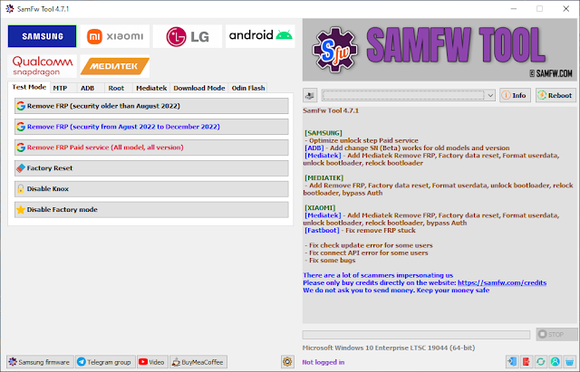 SamFw Tool 4.7.1