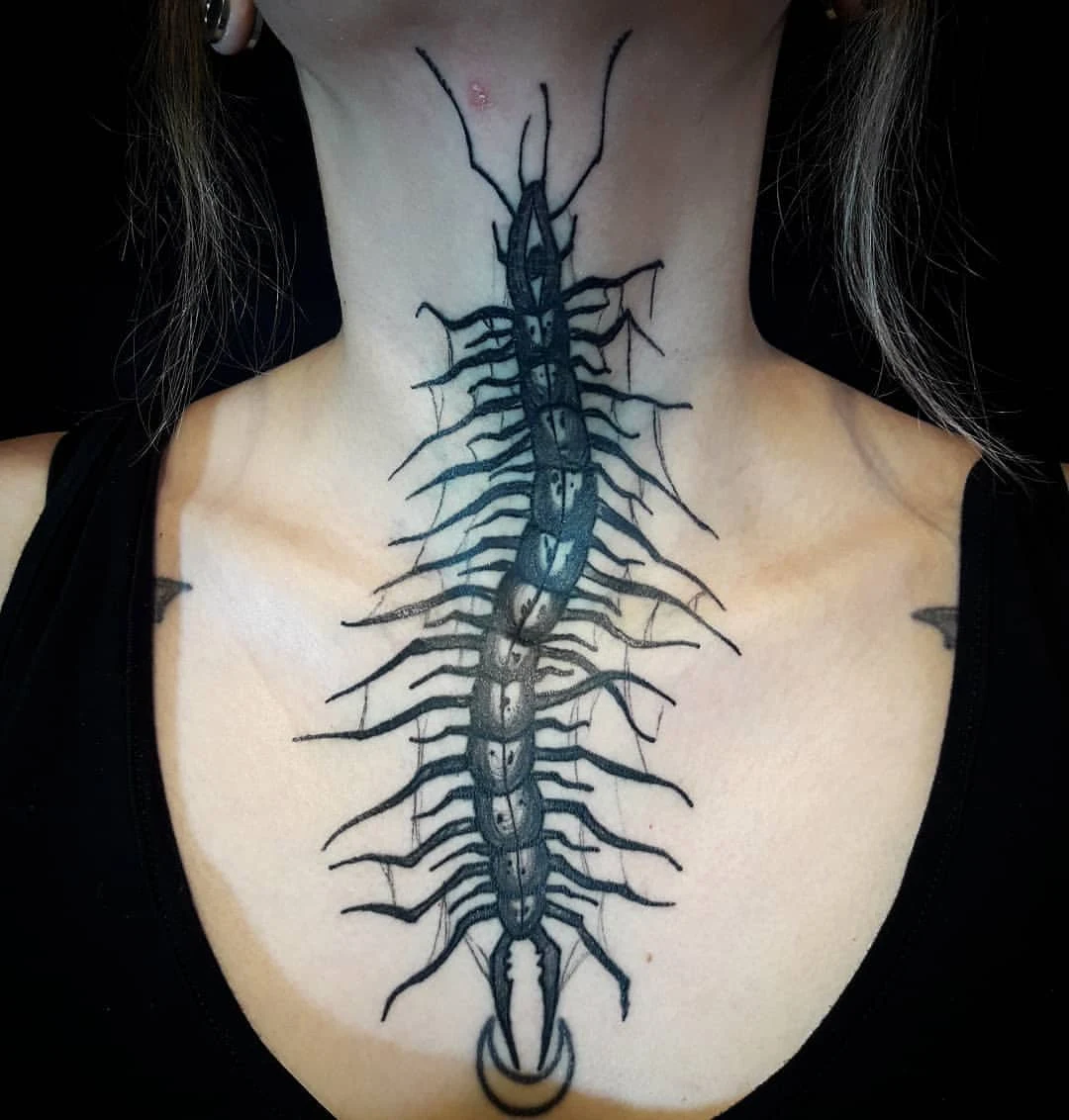 Tatuaje de cienpies