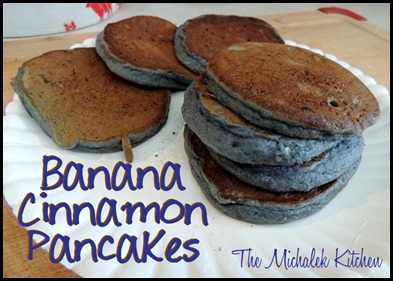 Banana Cinnamon Pancakes