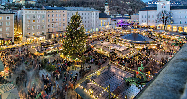 Salzburg on Christmas