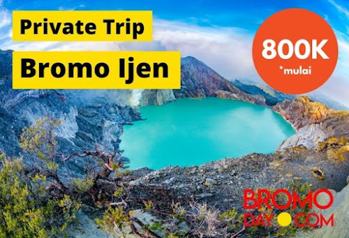 Paket Wisata Private Trip Gunung Bromo dan Kawah Ijen