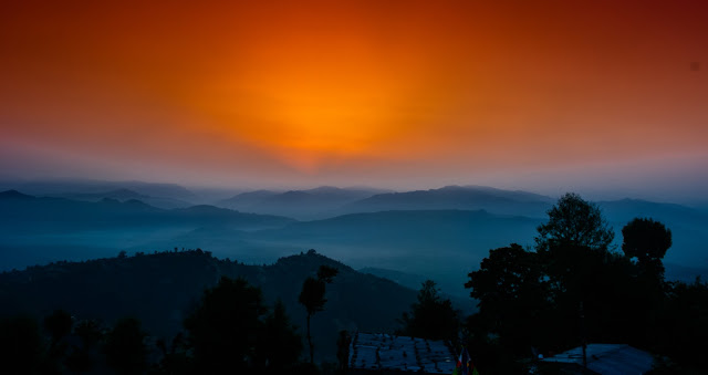 SUNRISE FROM DHULIKHEL