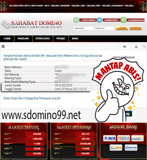 Bosan Karena Susah Menang Di Situs Lain ? Rasakan Sensasi Menjadi Bandar Di Situs SAHABAT DOMINO