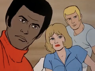 Close up of Jeff, a black man with short, dark hair.  Judy, a white woman with shoulder-length light brown hair.  And Bill, a white man with short blond hair.