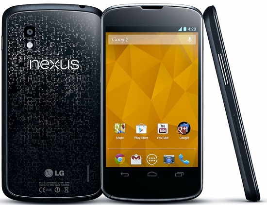 smartphone google nexus 4