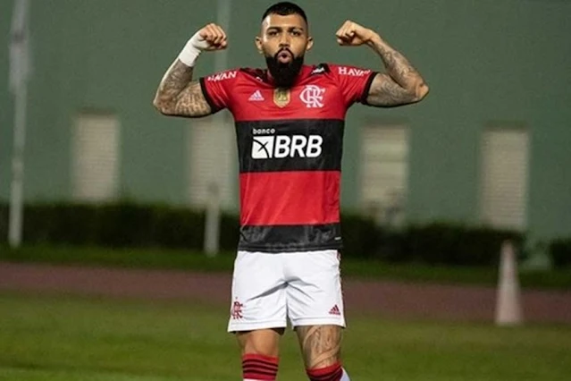 Flamengo massacra Bahia com 3 de Gabigol e salta ao G6 do Brasileirão