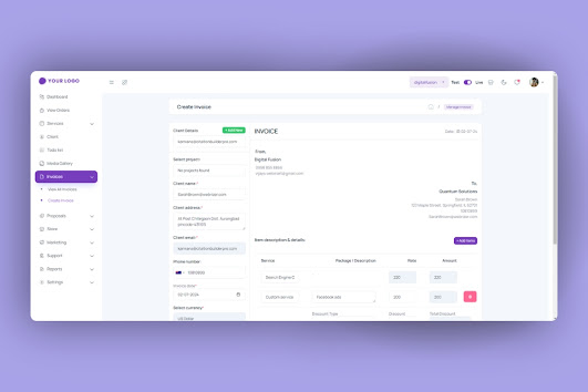 A solid purple screen set against a matching purple background, creating a monochromatic visual effect