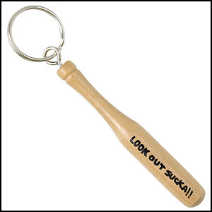 supreme baseball bat keychain