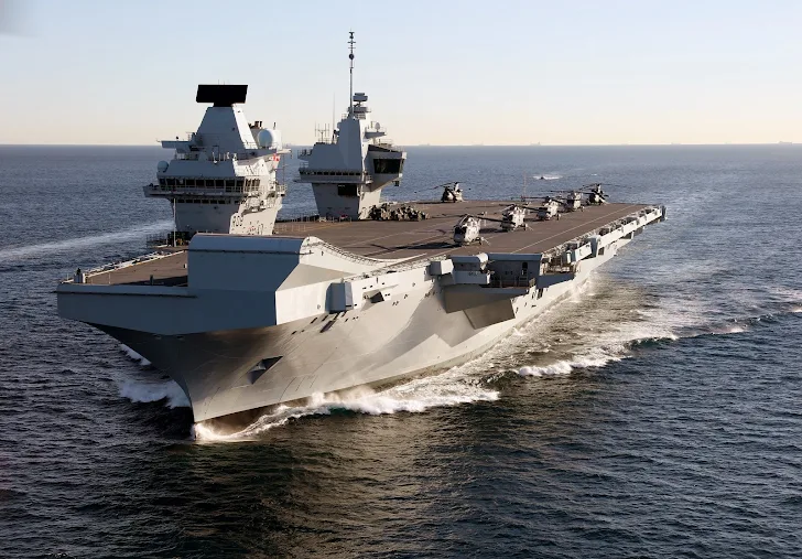 Το HMS Queen Elizabeth στην Ελλάδα για τον εορτασμό των 200 χρόνων της Ελληνικής Επανάστασης… κι όχι μόνο