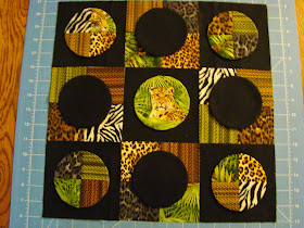 Windham Jungle Minis mini quilt