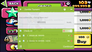 Cara hack zombie tsunami menggunakan sbtools game hacker