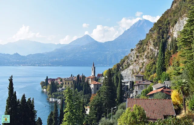 Lago di Como en Italia