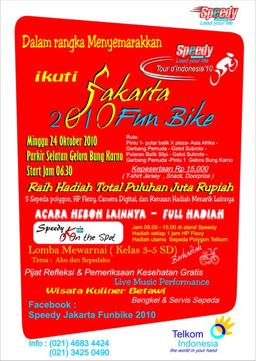 EVENT: SPEEDY JAKARTA FUN BIKE 2010.Event
