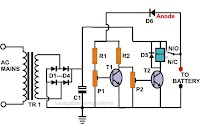 [View 33+] Draw The Circuit Diagram Of Battery Charging By Rectifier Method