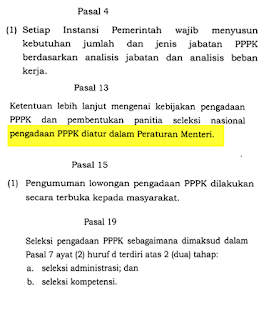 Jadwal Penerimaan dan Pengangkatan Honorer Menjadi PPPK