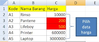 CONDITIONAL FORMATTING-MICROSOFT EXCEL 2007