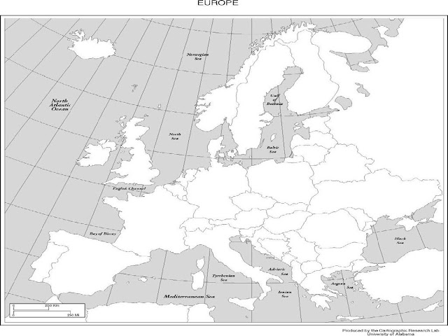 Blank Map Of Medieval Europe 