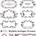  Vectors - Stylish Antique Frames