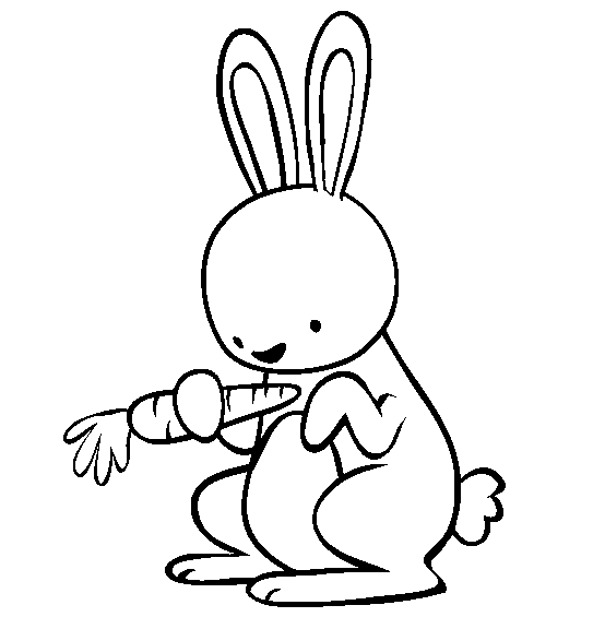 easter bunny coloring pages kids. easter bunnies coloring pages