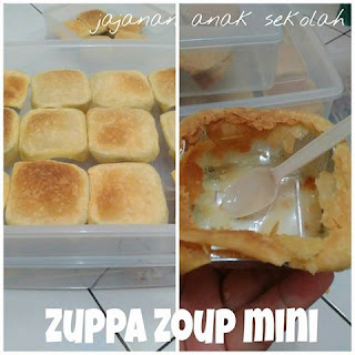  kurang gendut sedikit biasa bikin yang gede berhubung pangsa pasarnya anak Cara Membuat Zuppa Zoup Mini Harga 3000 Rupiah