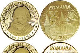 Romania 50 bani 2016 - John Hunyadi