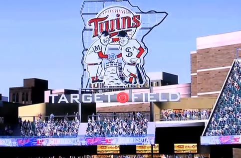 target field seating view. dresses dresses Target Field