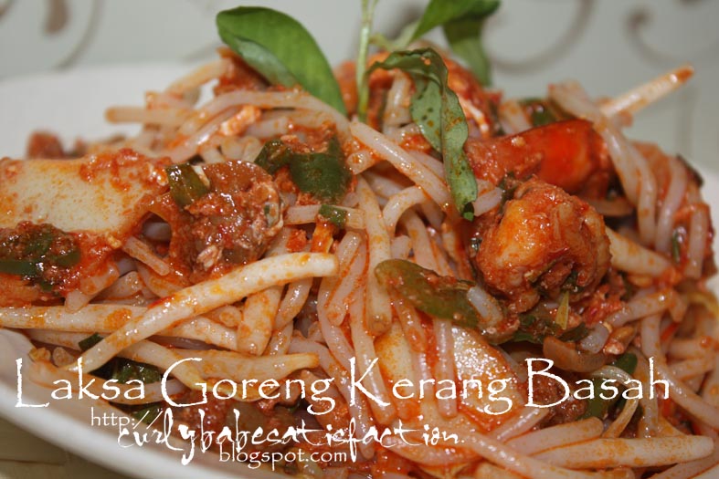 Curlybabe's Satisfaction Laksa Goreng Kerang Basah