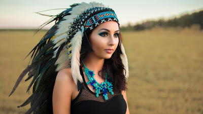 Beautiful Native American Girl Picture